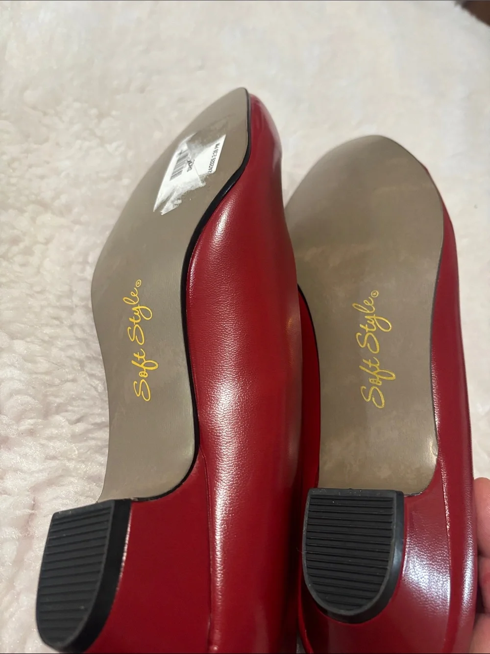 Soft Style Red Women's Classic Pump Heels